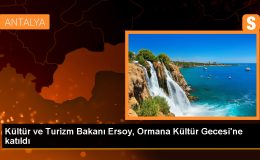 Kültür ve Turizm Bakanı Mehmet Nuri Ersoy, İbradı’da Ormana Kültür Gecesi’ne katıldı