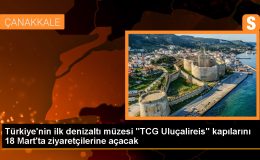 TCG Uluçalireis Denizaltısı Çanakkale Deniz Müzesi’nde Ziyarete Açılıyor