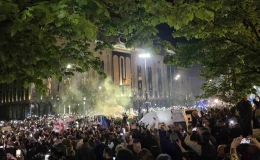 Gürcistan’da Yabancı Etkinin Şeffaflığı Yasası Protestoları Devam Ediyor