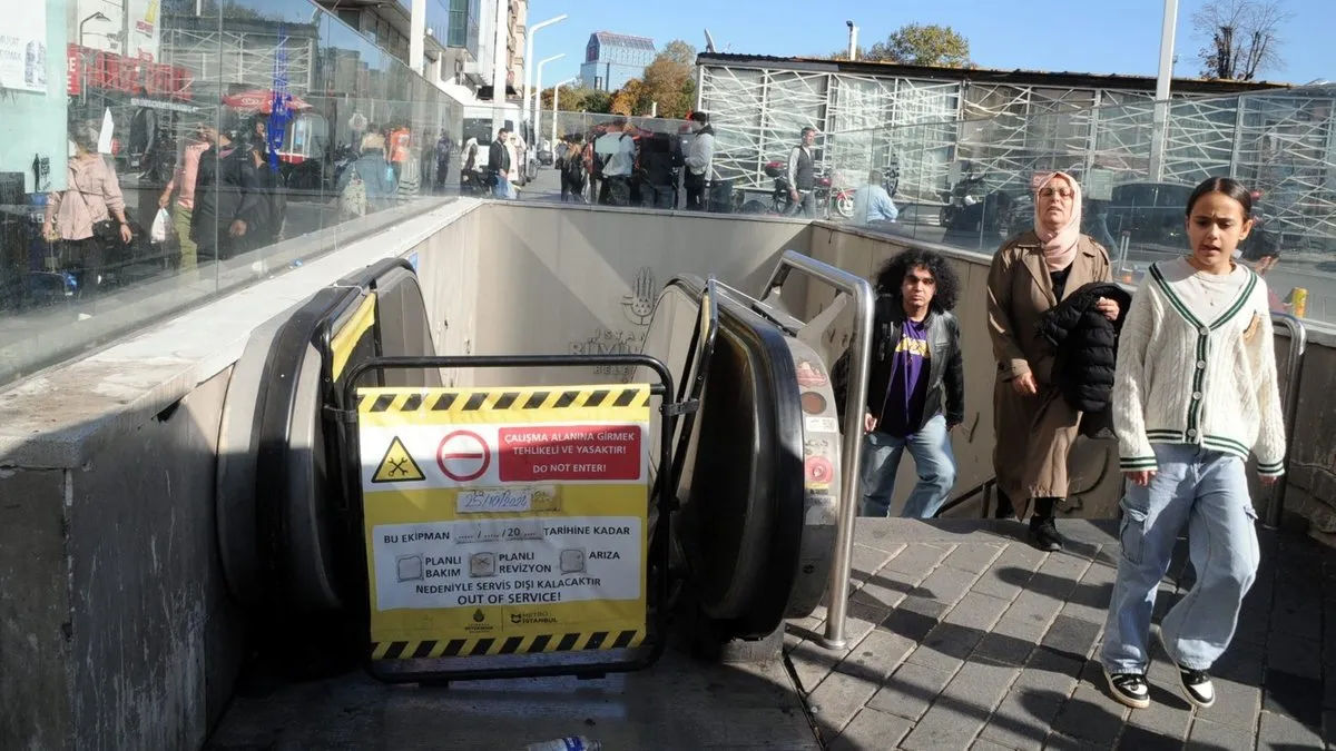 Taksim’de asansör ve yürüyen merdiven arızası! Onarım tarihleri öteleniyor